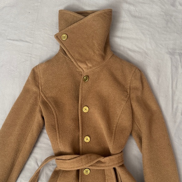 Coach Tan Trench Coat with Belt - Picture 13 of 15